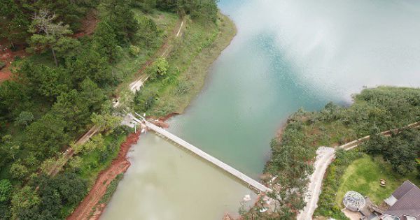 BĐS Tháo dỡ và di dời hàng loạt công trình xây dựng trái phép tại hồ Tuyền Lâm