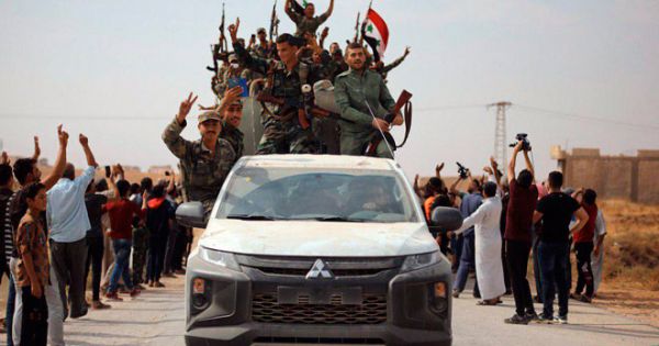 Quân đội Syria tiến vào Raqqa, hội quân cùng người Kurd