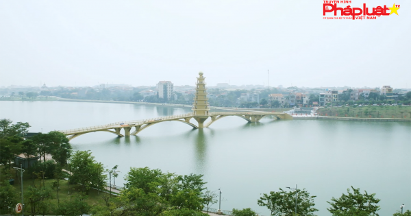 Phú Thọ: Khánh thành cầu đi bộ vượt hồ Đầm Cả hơn 80 tỷ đồng