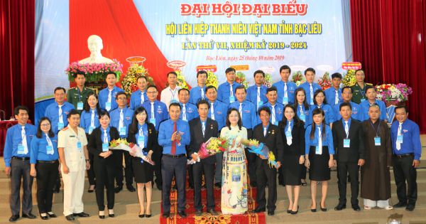 Đại hội đại biểu Hội Liên hiệp thanh niên Việt Nam tỉnh Bạc Liêu nhiệm kỳ 2019 – 2024