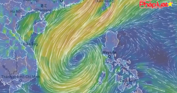 Áp thấp nhiệt đới có khả năng mạnh lên thành bão, di chuyển rất phức tạp