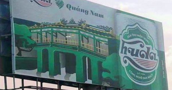 Pano quảng cáo bia Huda xâm phạm hình ảnh di sản Hội An: Tháo dỡ chưa đủ, phải phạt