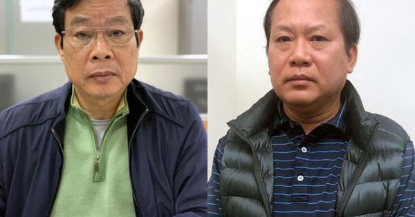 Hai cựu Bộ trưởng Nguyễn Bắc Son, Trương Minh Tuấn hầu toà