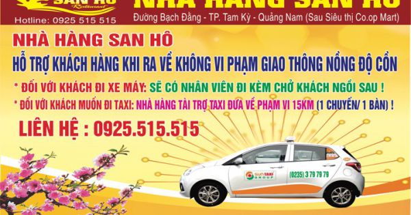 Quảng Nam: Nhà hàng bo tiền taxi cho khách nhậu sau Nghị định 100