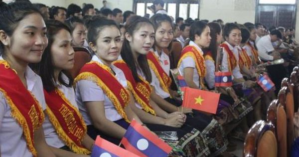 126 sinh viên Lào tại Bình Định vui Tết cổ truyền Việt Nam 2020