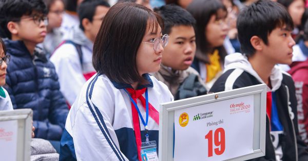 Hà Nội: 1259 thí sinh tranh tài tại “Cuộc thi Olympic Tiếng Anh”
