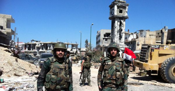 Quân đội Syria bảo vệ tuyến đường nối với Aleppo