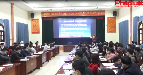Sở y tế Vĩnh Phúc tổ chức tập huấn phòng chông dịch 2019-nCoV