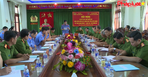 Sơ kết thực hiện Quy chế phối hợp giữa Viện kiểm sát nhân dân tỉnh Kiên Giang và Trại giam Kênh 7