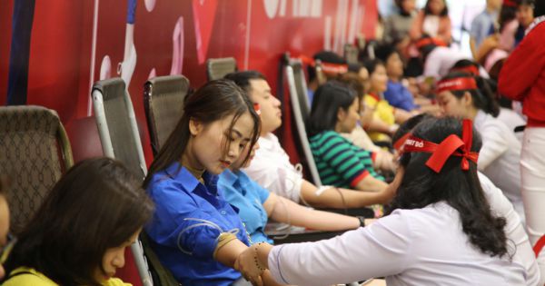 Đông đảo đoàn viên, thanh niên Đà Nẵng tham gia Ngày hội Hiến máu Tình nguyện
