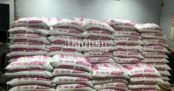 Phát hiện doanh nghiệp lén lút xuất lậu hơn 14 tấn gạo