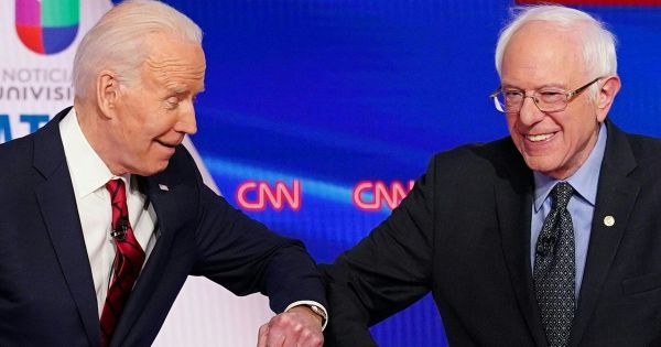 Mỹ: Thượng nghị sĩ Sanders ủng hộ ứng viên Biden trở thành tổng thống