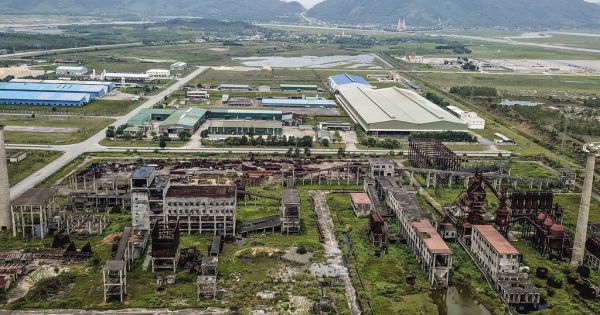 Cảnh hoang tàn ở nhà máy thép gây thất thoát nghìn tỷ