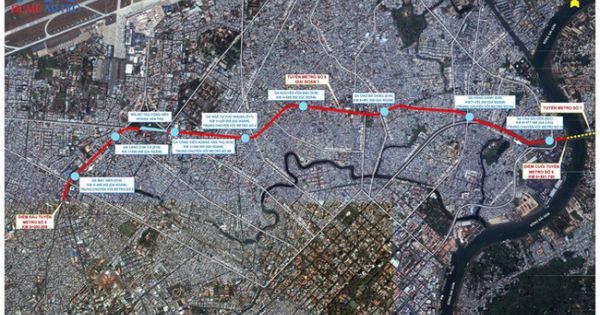 TP.HCM xúc tiến xây dựng tuyến metro số 5 gần 39.000 tỉ đồng