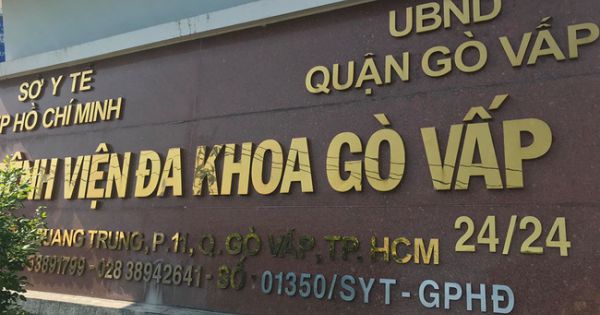 Giám đốc bệnh viện Gò Vấp, TPHCM, bị cách chức