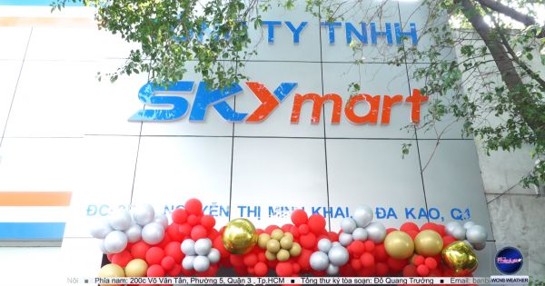 Khai Trương Hệ Thống Bán Lẻ Skymart 100% Vốn Việt Nam