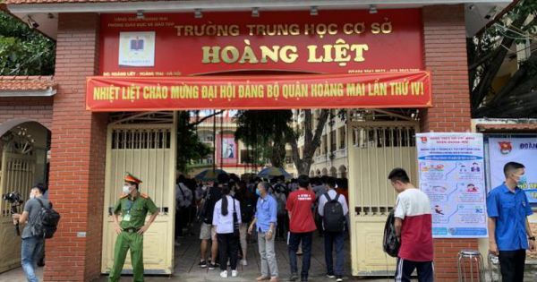 Hà Nội: Yêu cầu nhà dân sát điểm thi tốt nghiệp THPT đóng cửa, hạn chế tụ tập