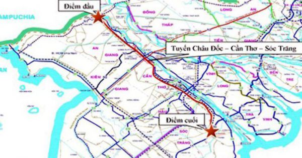 Đề xuất đầu tư 68.980 tỷ đồng xây cao tốc Châu Đốc – Cần Thơ – Sóc Trăng