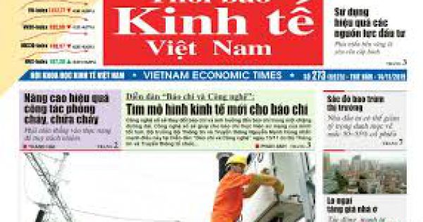Thời báo Kinh tế Việt Nam sẽ chuyển đổi thành Tạp chí Kinh tế Việt Nam