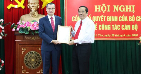 Đồng chí Phạm Đại Dương được Bộ Chính trị chuẩn y giữ chức Bí thư Tỉnh ủy Phú Yên