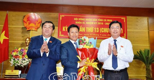 Ông Lê Quân được bầu làm Chủ tịch UBND tỉnh Cà Mau