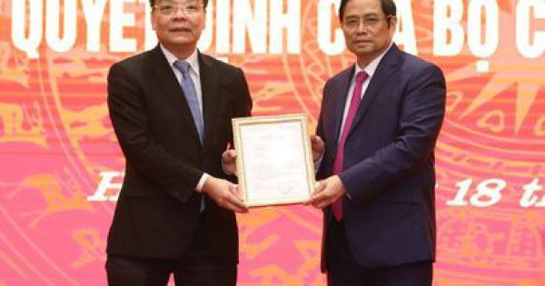 Hà Nội có Phó bí thư Thành ủy mới là Bộ trưởng Bộ Khoa học và Công nghệ Chu Ngọc Anh