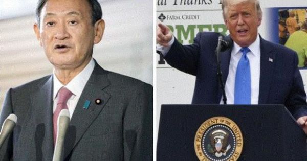 Tân Thủ tướng Nhật Bản Suga và Tổng thống Mỹ Trump cam kết tăng cường quan hệ đồng minh