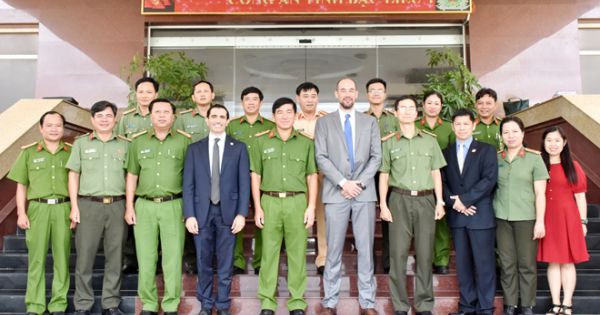 Công an tỉnh Bạc Liêu làm việc với Đoàn công tác Đại sứ quán Hoa Kỳ