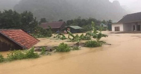Hà Tĩnh 6 người thiệt mạng và 118 xã bị ngập do mưa lũ, thiệt hại hết sức nặng nề