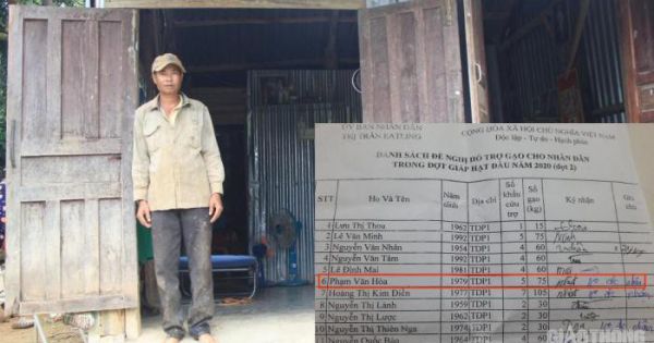 Bãi nhiệm Tổ trưởng tổ dân phố giả chữ kí bớt xén gạo cứu đói của dân ở Đắk Nông