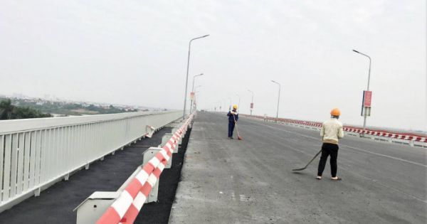 Hà Nội: Ngày 7-1-2021, cầu Thăng Long sẽ chính thức thông xe