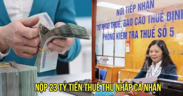 Một cá nhân kinh doanh online ở Hà Nội nộp thuế 23 tỷ đồng