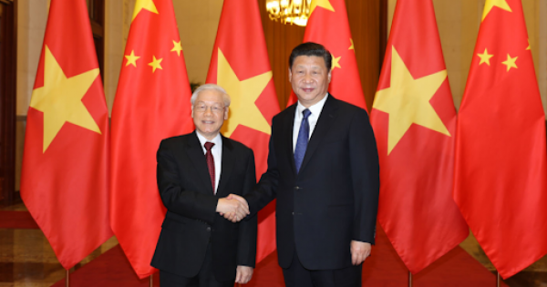 Tổng Bí thư, Chủ tịch Trung Quốc Tập Cận Bình gửi điện mừng tới Tổng Bí thư Nguyễn Phú Trọng