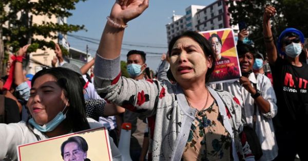 Myanmar: Người kích động biểu tình đối mặt án tù lên tới 20 năm