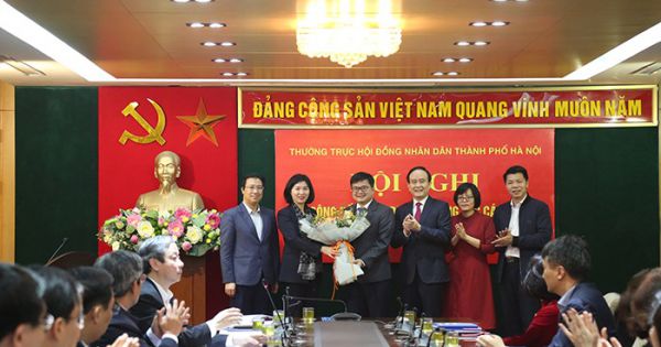 Bổ nhiệm Chánh Văn phòng Đoàn ĐBQH và HĐND thành phố Hà Nội
