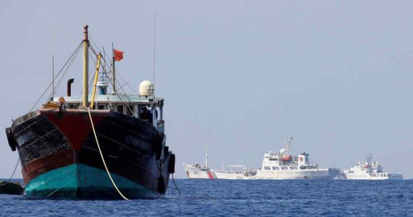 Việc tàu Trung Quốc tập trung ở đá Ba Đầu là xâm phạm chủ quyền của Việt Nam