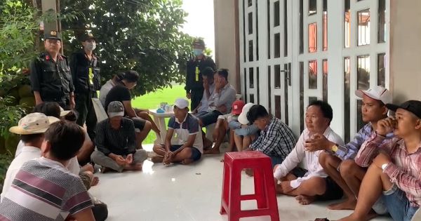 Công an Tiền Giang bắt quả tang 17 đối tượng đá gà ăn thua bằng tiền