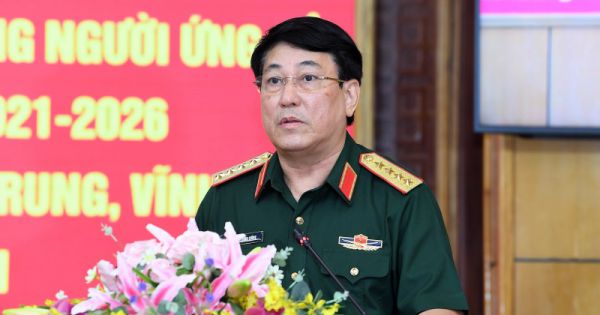 Đồng chí Lương Cường tiếp xúc cử tri, vận động bầu cử ở Thanh Hóa