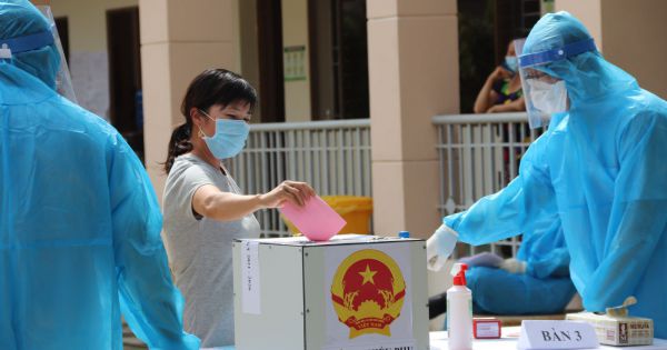 Cuộc bầu cử đáng nhớ của cử tri điểm phong tỏa, cách ly TP Hồ Chí Minh