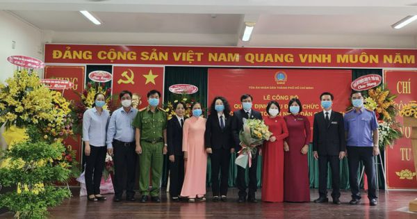 Ông Tạ Nam Phương làm phó chánh án TAND huyện Bình Chánh, TP HCM