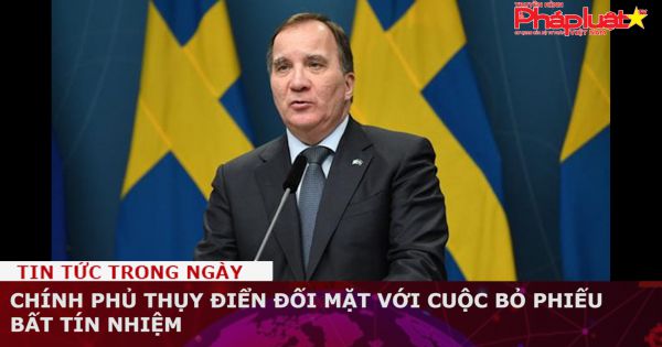 Chính phủ Thụy Điển đối mặt với cuộc bỏ phiếu bất tín nhiệm