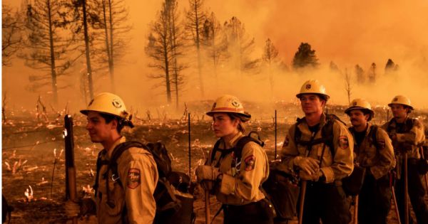 Cháy rừng khắp 10 bang ở Mỹ, nắng nóng đạt đỉnh