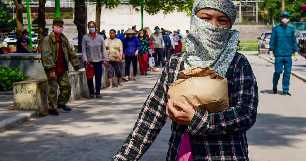 Hà Nội cung cấp lương thực, thực phẩm cho lao động nghèo