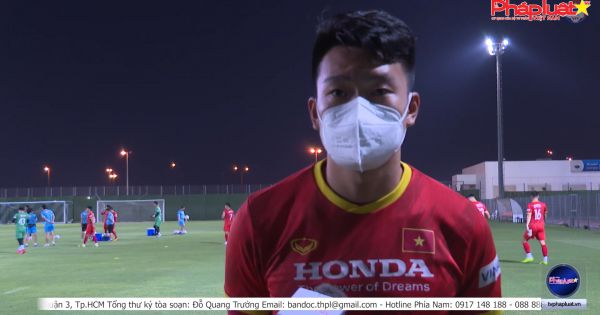 Hậu vệ Nguyễn Thành Chung tự tin vào sự chuẩn bị của đội tuyển Việt Nam trước trận gặp đội tuyển Trung Quốc