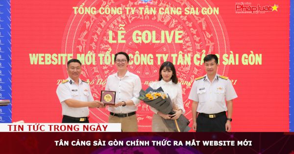 Tân Cảng Sài Gòn chính thức ra mắt Website mới