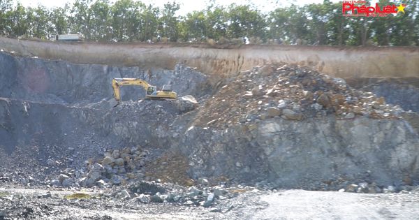 Bình Phước: Mỏ đá Việt Phương 2 khai thác khoáng sản, dư luận bức xúc