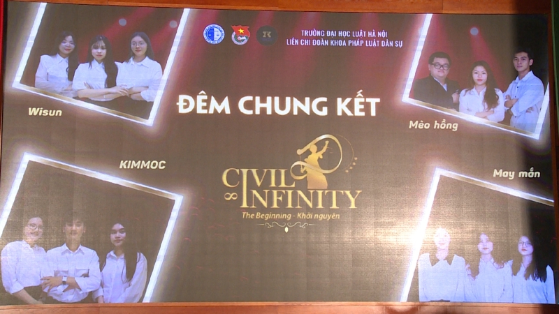 “Civil Infinity: The Beginning - Khởi nguyên” – Sân chơi trí tuệ dành cho sinh viên Luật