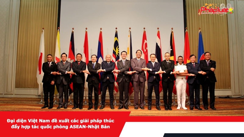 Đại diện Việt Nam đề xuất các giải pháp thúc đẩy hợp tác quốc phòng ASEAN-Nhật Bản
