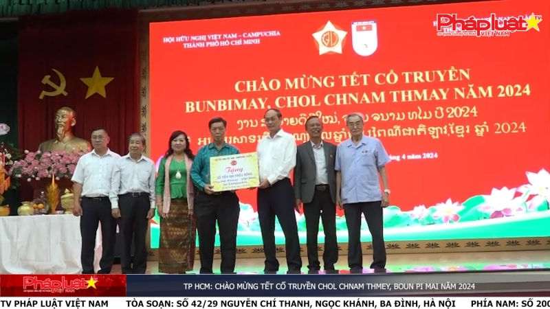 TP HCM: chào mừng tết cổ truyền Chol Chnam Thmey, Boun Pi Mai năm 2024