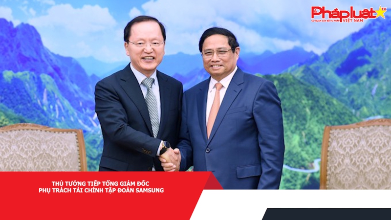 Thủ tướng tiếp Tổng Giám đốc phụ trách tài chính Tập đoàn Samsung